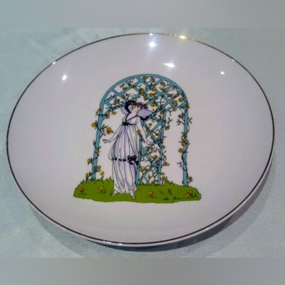 Fine porcelain wall hanging Collectable plate. By naaman Israel - Picture 7 of 9